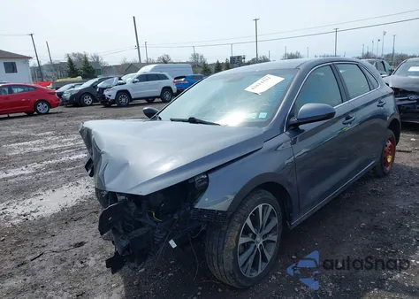 2019 Hyundai Elantra Gt from USA, damaged, VIN KMHH35LE8KU093503
